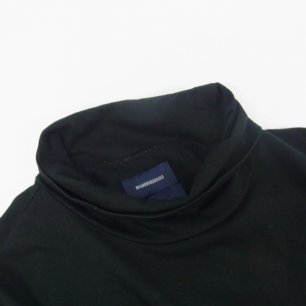 実際に弊社で買取させて頂いたMIHARAYASUHIRO/ミハラヤスヒロ 刺繍 タートルネック/ハイネック カットソー 46の画像 4枚目