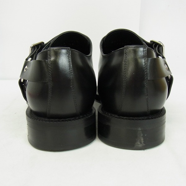 実際に弊社で買取させて頂いたDior/ディオール Christian Dior ATELIER ダブルモンクストラップ レザーシューズ 3DE266XHU/42の画像 1枚目