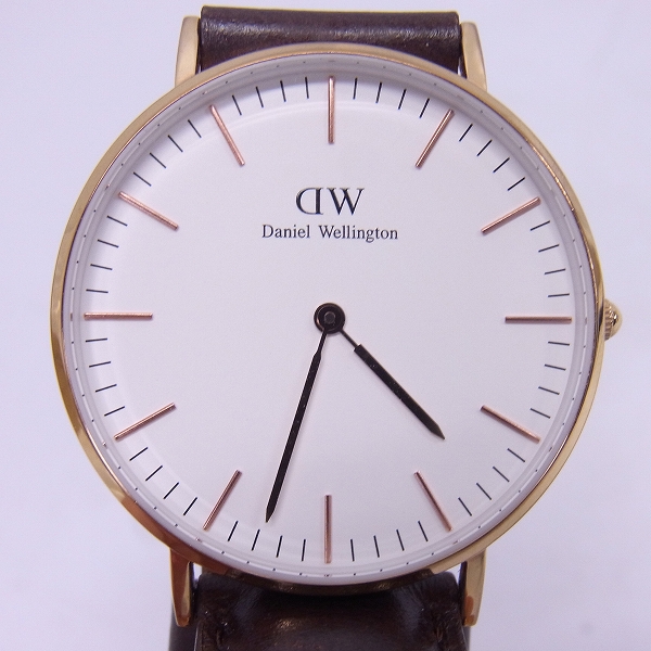 実際に弊社で買取させて頂いたDaniel Wellington/ダニエルウェリントン レディース腕時計/レザーベルト B36R7【動作未確認】
