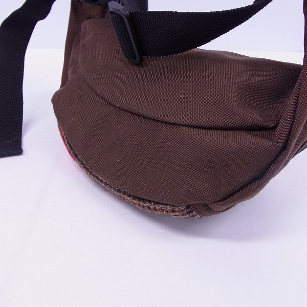 実際に弊社で買取させて頂いたharris tweed×Manhattan Portage/ハリスツイード×マンハンタンポーテージ ウエストバッグの画像 2枚目