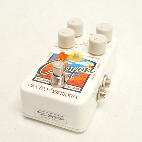 実際に弊社で買取させて頂いた【音出し確認済】Electro-Harmonix/エレクトロハーモニックス CANYON Delay & Looper エフェクターの画像 7枚目