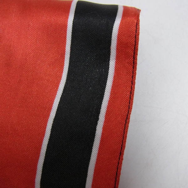 実際に弊社で買取させて頂いた【JPタグ】GIVENCHY/ジバンシー レッド＆ブラック ストライプ ロングスリーブ/長袖 シャツ BM603T Size：40の画像 7枚目