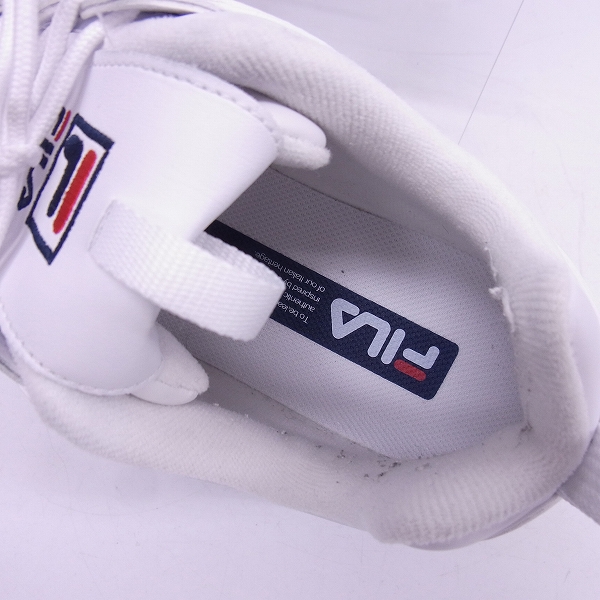 実際に弊社で買取させて頂いたFILA/フィラ DISRUPTOR 2/ディスラプター2 スニーカー FS1HTA1071X/28.0の画像 4枚目