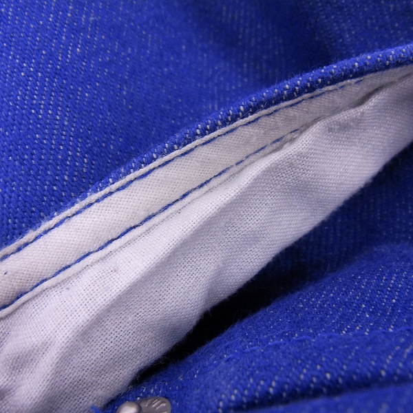 実際に弊社で買取させて頂いたHELMUT LANG/ヘルムートラング デニム スキニーパンツ/28の画像 6枚目