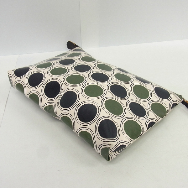 実際に弊社で買取させて頂いたMARNI/マルニ PVC クラッチバッグの画像 2枚目