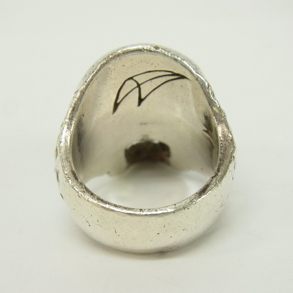 実際に弊社で買取させて頂いたCRAZY PIG/クレイジーピッグ Plagueスカルリング/21号の画像 3枚目