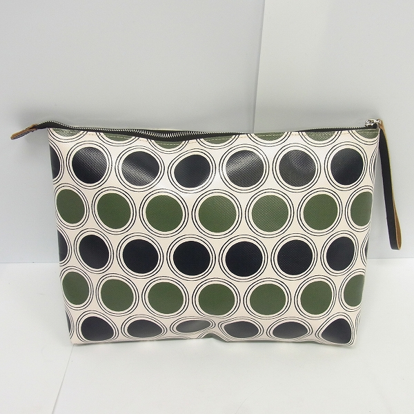 実際に弊社で買取させて頂いたMARNI/マルニ PVC クラッチバッグ