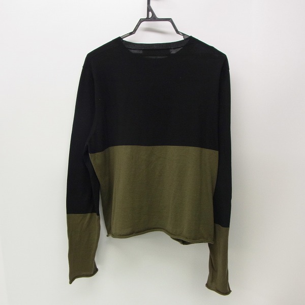 実際に弊社で買取させて頂いたMARNI/マルニ ツートーン ロングスリーブ カットソー/54の画像 1枚目