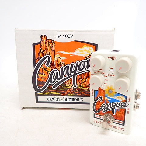 実際に弊社で買取させて頂いた【音出し確認済】Electro-Harmonix/エレクトロハーモニックス CANYON Delay & Looper エフェクター