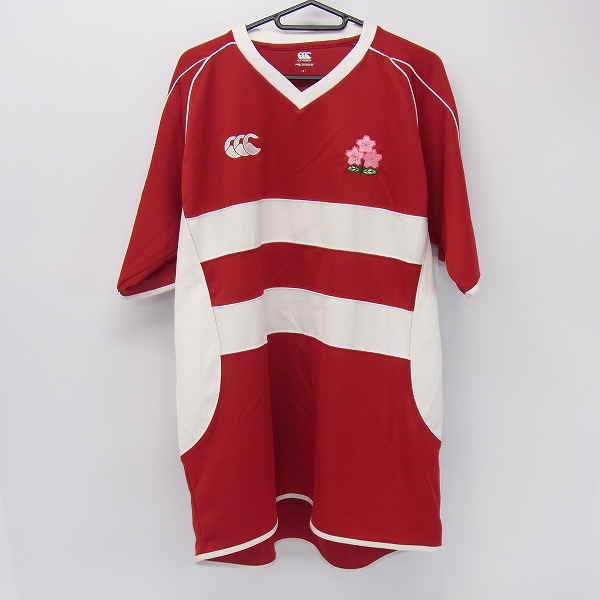 実際に弊社で買取させて頂いたcanterbury/カンタベリー ラグビー 日本代表 ユニフォーム レプリカ/3L