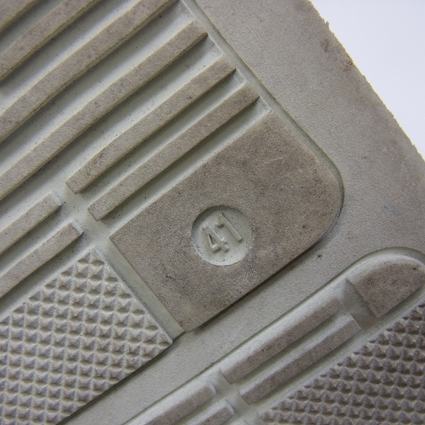 実際に弊社で買取させて頂いたHUGO BOSS/ヒューゴボス レザー×キャンバス スニーカー/41の画像 5枚目