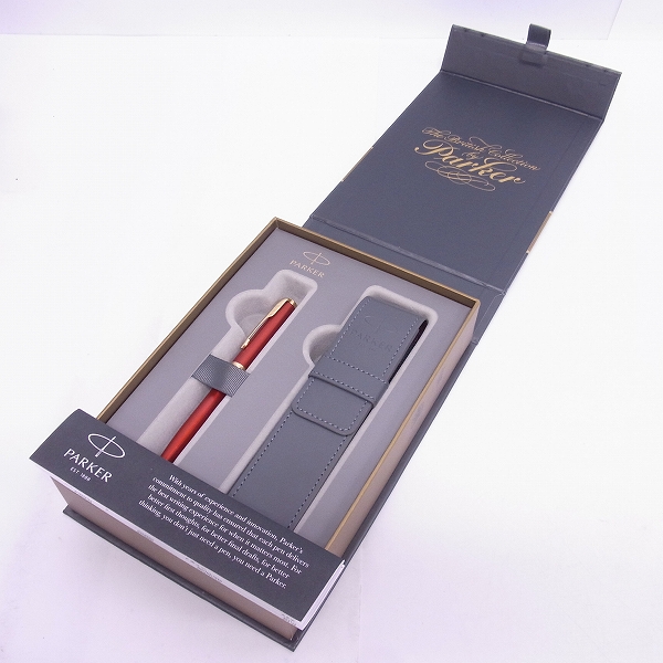 実際に弊社で買取させて頂いたPARKER/パーカー ソネット レッド GT ボールペンの画像 4枚目