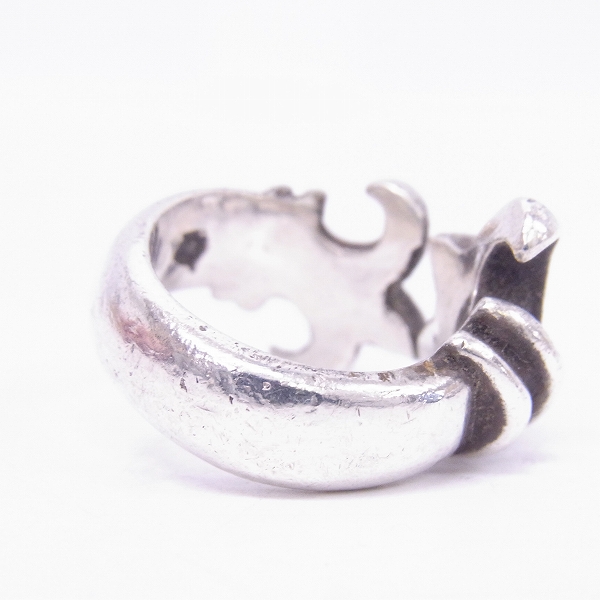 実際に弊社で買取させて頂いたTHIRTEEN DESIGNS/サーティーンデザインズ  フレア ツイスト リング 18.5-19号の画像 2枚目