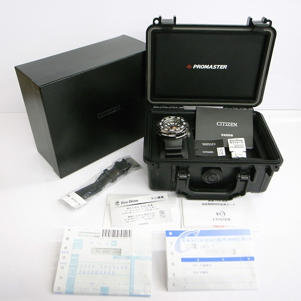 実際に弊社で買取させて頂いたCITIZEN/シチズン PROMASTER/プロマスター MARINE エコ・ドライブ 1000m BN7020-09Eの画像 9枚目
