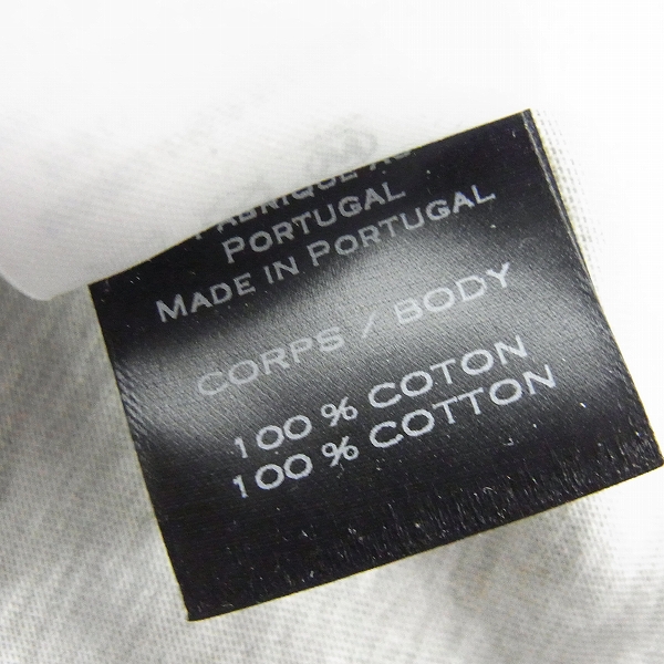 実際に弊社で買取させて頂いたBALMAIN/バルマン 17AW カモフラ ゴールドレタープリント カットソー W7H8601I042M/XSの画像 5枚目