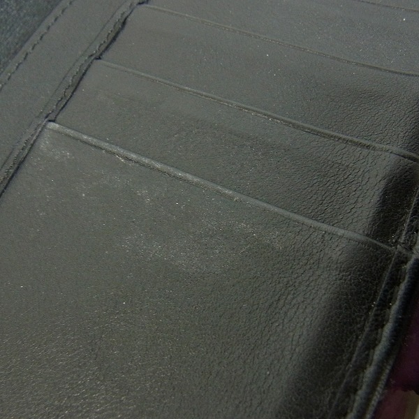 実際に弊社で買取させて頂いたJIMMY CHOO/ジミーチュウ 二つ折り Wホック 長財布 レオパ エナメルの画像 5枚目