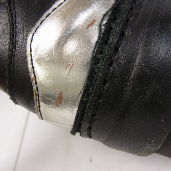 実際に弊社で買取させて頂いたHIROMU TAKAHARA/ヒロムタカハラ レオパード ハラコ装飾 レザーシューズ 42.5の画像 6枚目