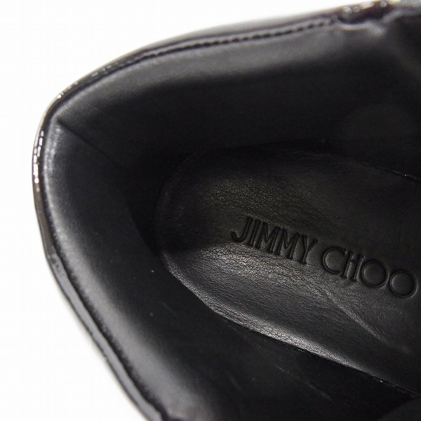 実際に弊社で買取させて頂いたJIMMY CHOO/ジミーチュウ パテントハイカットスニーカー 40の画像 4枚目