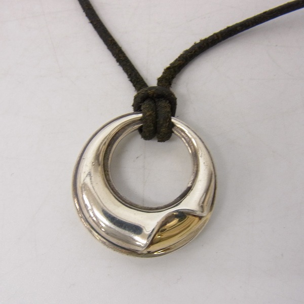 実際に弊社で買取させて頂いたDr MONROE/ドクターモンロー SV925×K18 ネックレス/ペンダント FC-132の画像 1枚目