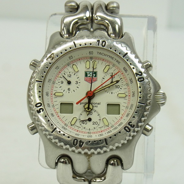 実際に弊社で買取させて頂いたTAG HEUER/タグホイヤー PROFESSIONAL/プロフェッショナル セナモデル CG1111-0【動作未確認】