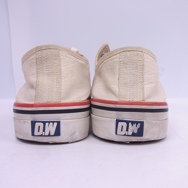 実際に弊社で買取させて頂いたDUBBLEWORKS/ダブルワークス キャンバススニーカー 9602/8の画像 1枚目