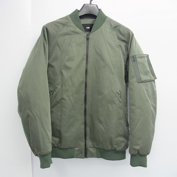 実際に弊社で買取させて頂いたHARE/ハレ 冬物 ブルゾン MA-1ジャケット/HA030046TR/S 