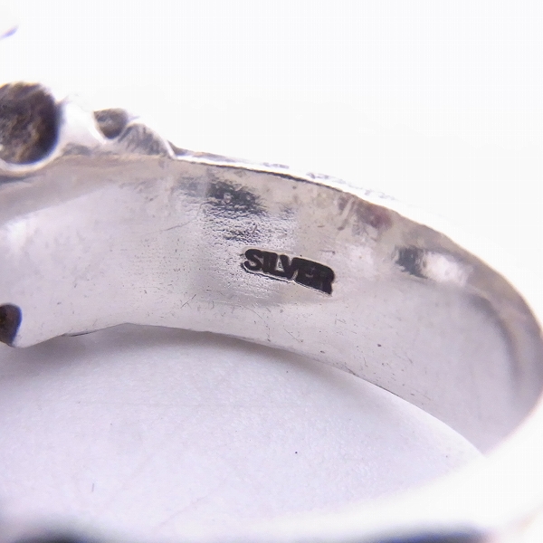 実際に弊社で買取させて頂いたTHIRTEEN DESIGNS/サーティーンデザインズ  フレア ツイスト リング 18.5-19号の画像 4枚目