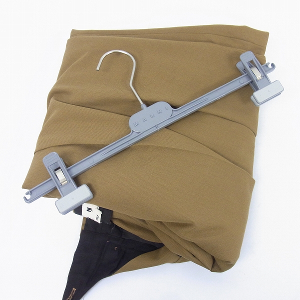 実際に弊社で買取させて頂いたMARNI/マルニ ワイド パンツ/56の画像 7枚目