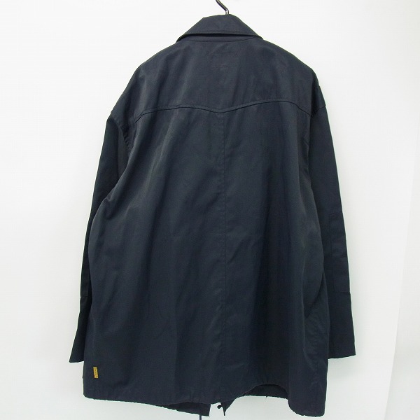 実際に弊社で買取させて頂いたARMANI JEANS/アルマーニジーンズ ジップアップ ナイロン ジャケット/48の画像 1枚目