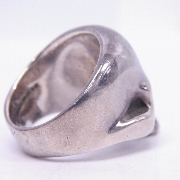 実際に弊社で買取させて頂いたCRAZY PIG/クレイジーピッグ　ラージエビルスカル/リング 21号の画像 2枚目