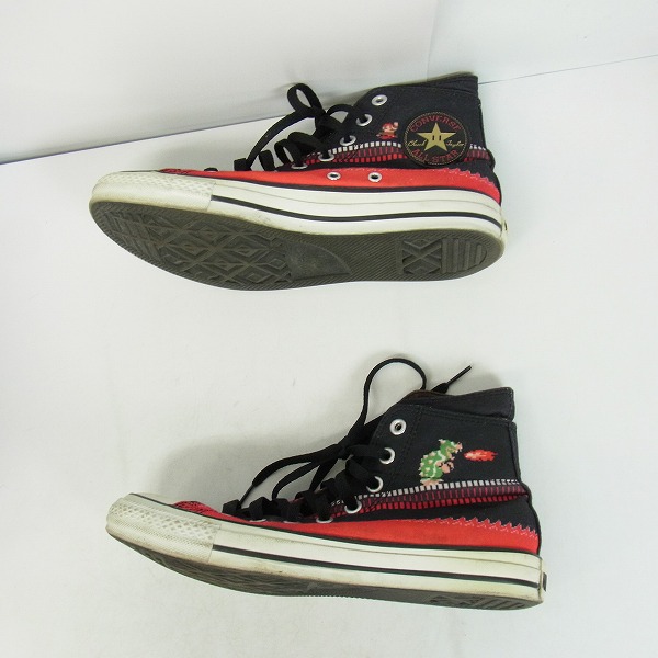 実際に弊社で買取させて頂いたCONVERSE/コンバース ALL STAR/オールスター SUPER MARIO/スーパーマリオ ハイカット スニーカー 1C361/26の画像 3枚目