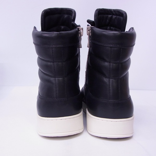 実際に弊社で買取させて頂いたBALMAIN/バルマン 15AW レザーハイカットスニーカー W5HT300BA40/43の画像 1枚目