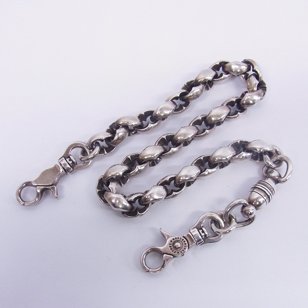 実際に弊社で買取させて頂いたFUNNY/ファニー 2クリップ ウォレットチェーンの画像 4枚目