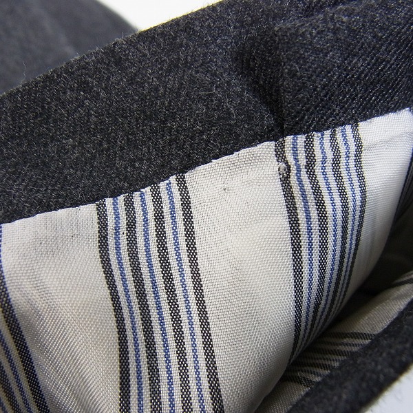 実際に弊社で買取させて頂いたBROOKS BROTHERS/ブルックスブラザーズ ジャケット パンツ スーツセットアップ グレー/39SHT/33Wの画像 7枚目