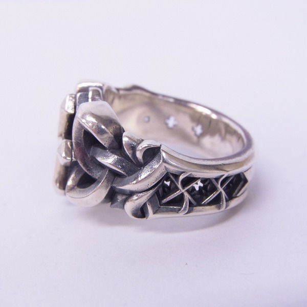 実際に弊社で買取させて頂いたDEAL DESIGN/ディールデザイン トリニティ クロスリング 22号の画像 2枚目