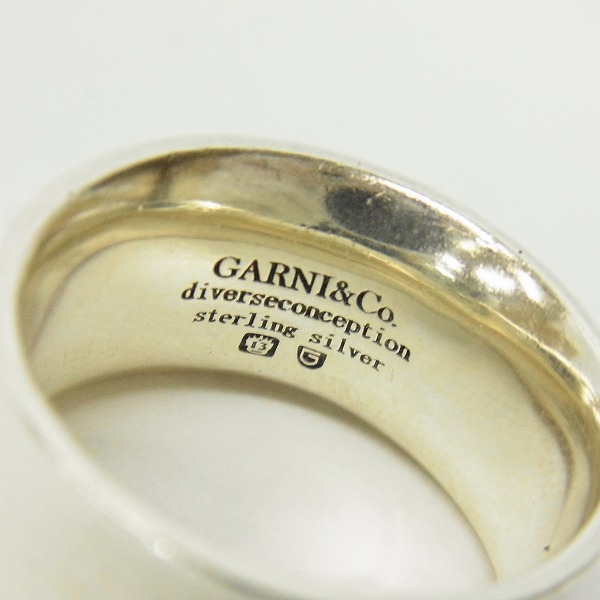 実際に弊社で買取させて頂いたGARNI＆co/ガルニ ロゴリング 19号の画像 5枚目