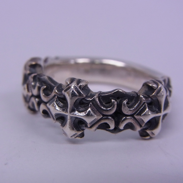 実際に弊社で買取させて頂いたDEAL DESIGN/ディールデザイン フレームドクロス リング/16.5-17号