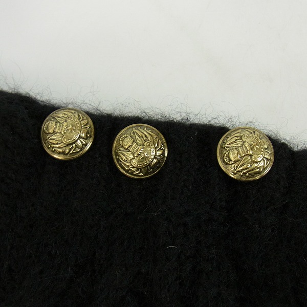 実際に弊社で買取させて頂いたBALMAIN/バルマン キッドモヘアケーブルクルーネックニット/W6HM682C602/XSの画像 5枚目