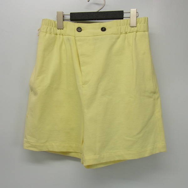 実際に弊社で買取させて頂いたMARNI/マルニ COMMESSA コットンハーフパンツ イエロー/黄色 44