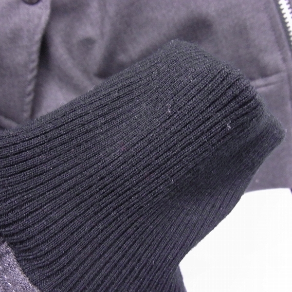 実際に弊社で買取させて頂いたuniform experiment/ユニフォームエクスペリメント 2018-19AW WOOL REVERSIBLE MA-1 UE189005/2の画像 7枚目