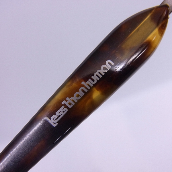 実際に弊社で買取させて頂いたless than human/レスザンヒューマン OkaOde ダlaiラ0 メガネフレームの画像 5枚目