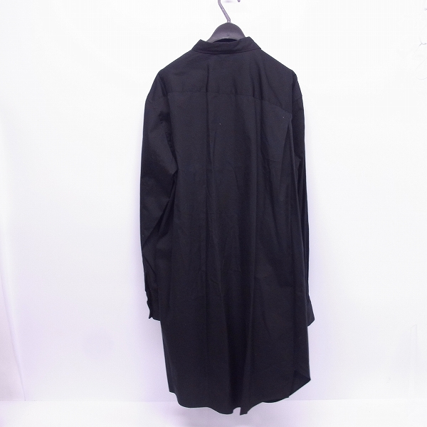 実際に弊社で買取させて頂いたCOMME des GARCONS HOMME PLUS/コムデギャルソン 2018 ロングシャツ/PB-B003/Lの画像 1枚目