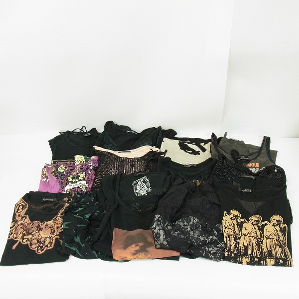 実際に弊社で買取させて頂いたHysterics/ヒステリックグラマー タンクトップ キャミソール等 10点以上おまとめ