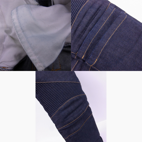 実際に弊社で買取させて頂いたBALMAIN/バルマン 15AW バイカー デニム パンツ W5HT551C710/27の画像 8枚目