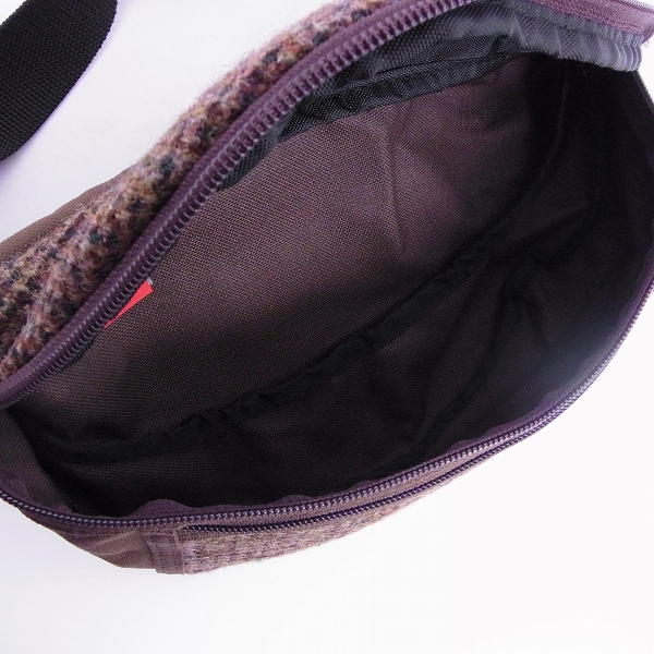 実際に弊社で買取させて頂いたharris tweed×Manhattan Portage/ハリスツイード×マンハンタンポーテージ ウエストバッグの画像 3枚目