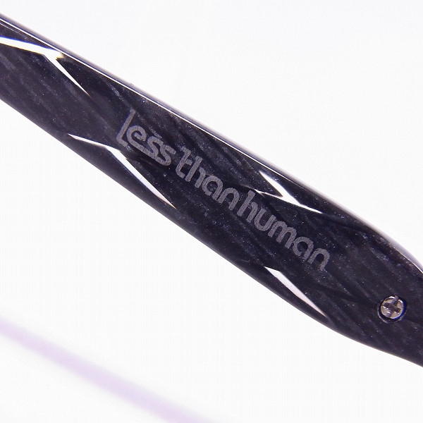 実際に弊社で買取させて頂いたless than human/レスザンヒューマン SC 眼鏡/メガネフレームの画像 5枚目