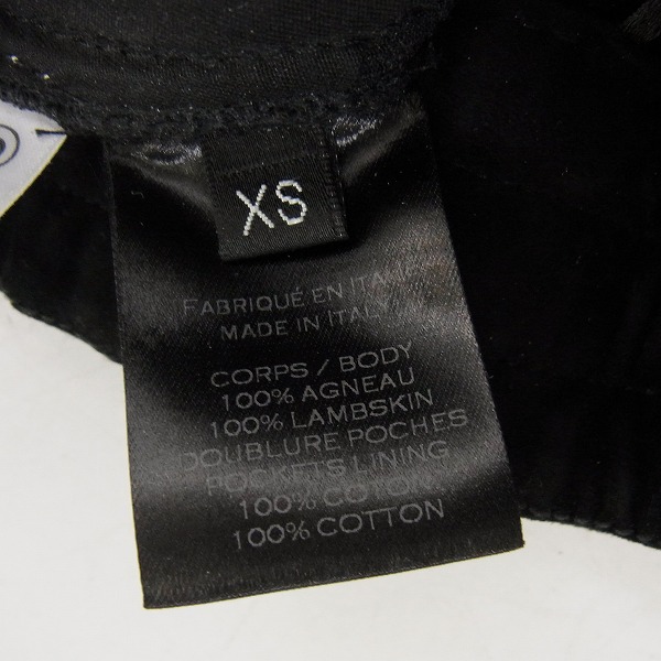 実際に弊社で買取させて頂いたBALMAIN/バルマン 15AW スエード バイカー パンツ W5HC519D116/XSの画像 4枚目