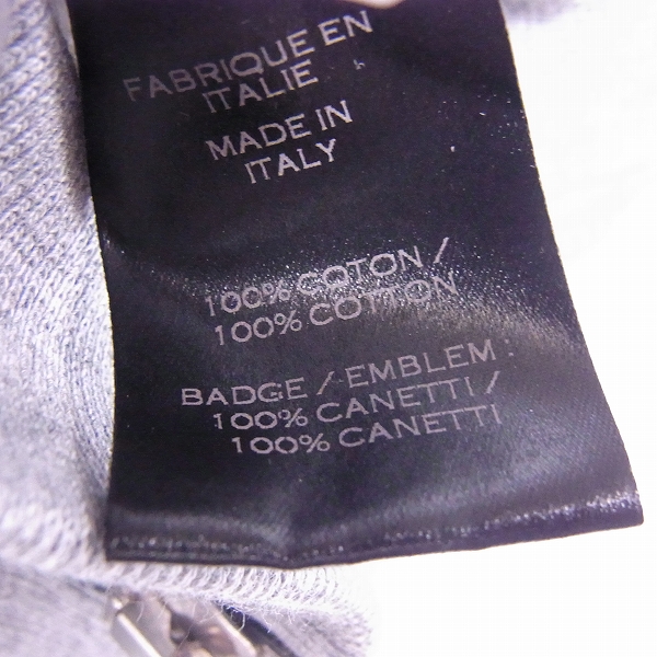 実際に弊社で買取させて頂いたBALMAIN/バルマン 14SS ノースリーブ ジップ パーカー S4HJ644B765B/XSの画像 6枚目