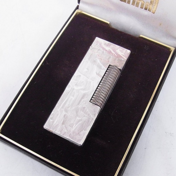 実際に弊社で買取させて頂いたdunhill/ダンヒル ローラー ガスライター シルバー