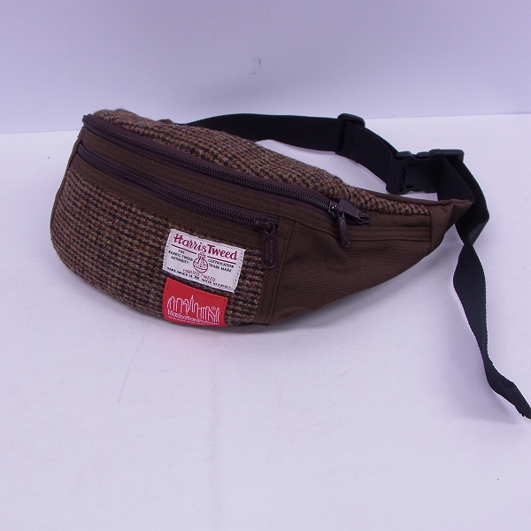 実際に弊社で買取させて頂いたharris tweed×Manhattan Portage/ハリスツイード×マンハンタンポーテージ ウエストバッグ
